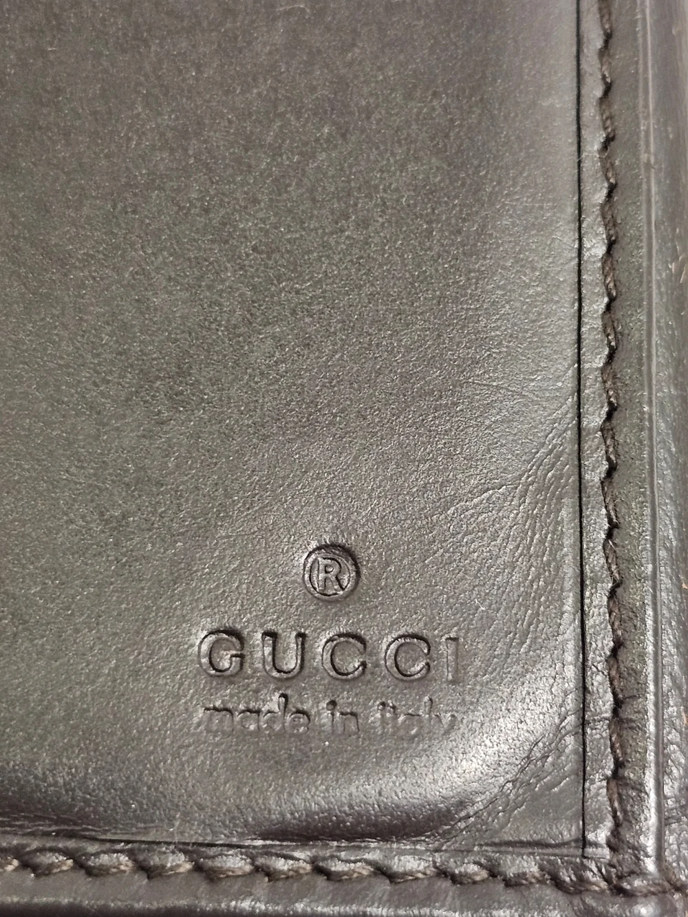 Auth. Vintage Gucci Jackie Piston Lock Long Wallet GG Monogram Canvas Brown